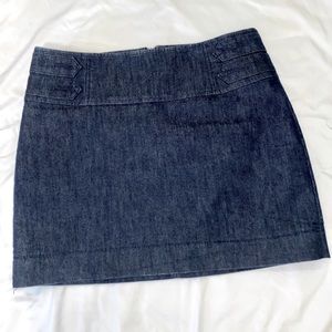 Denim Mini Skirt